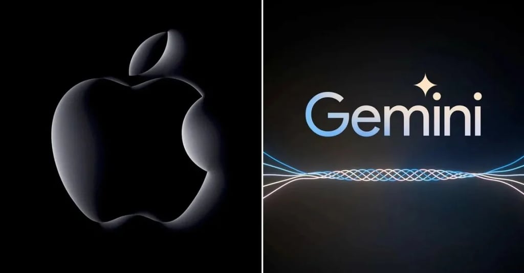 apple e google gemini juntas em um possível acordo para implementar sua IA nos iphones