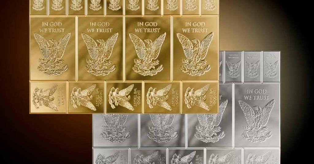 gold and silver prepper bar precious metal investment