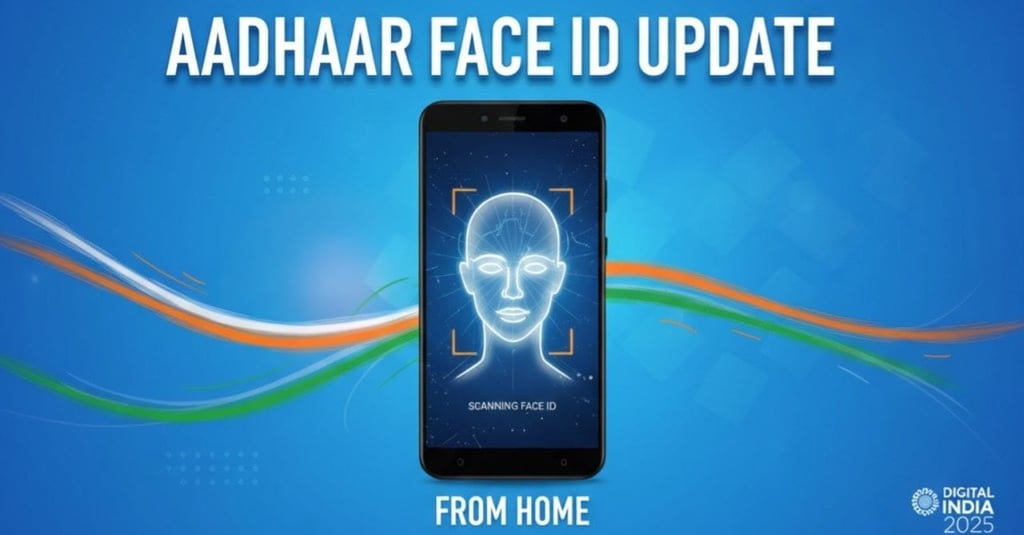 Aadhaar face id update