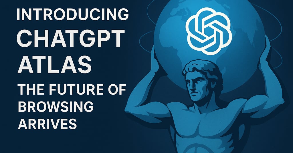 CHATGPT ATLAS - Atlas carrying the globe #TechEdgeVeda