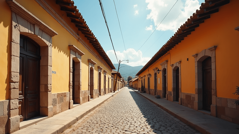 Colonial Town Street View