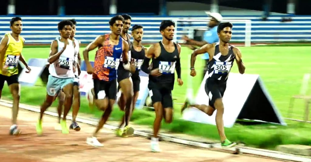 Arun Krishna VB athlete distance runner 1500m 800m 