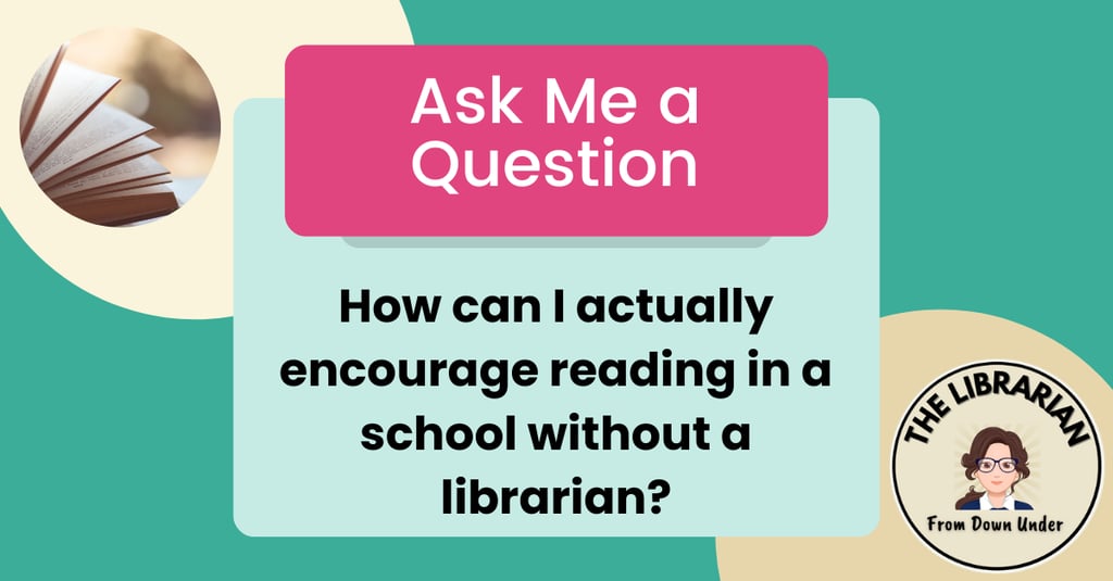 image with question about encouraging reading