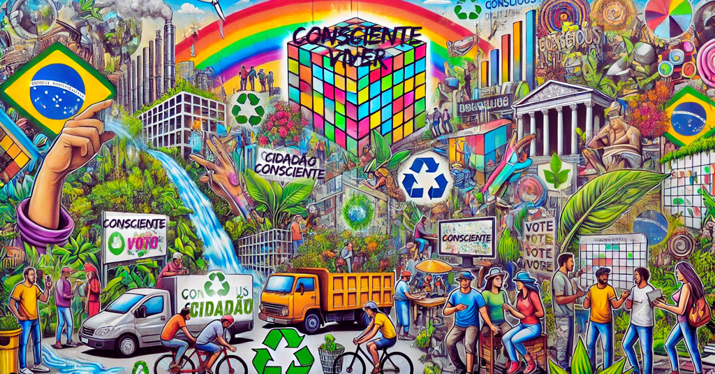 cidadão consciente escolhe voto consciente