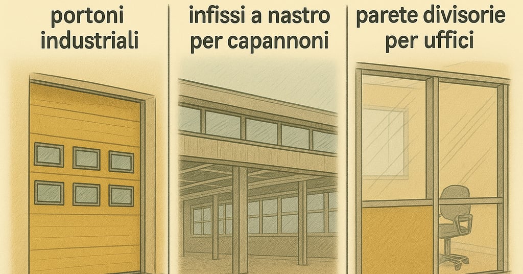Infissi industriali