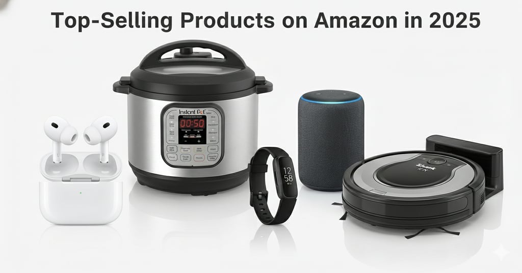 Top-Selling Products on Amazon in 2025 - Elysam