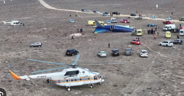 Azerbaijan Airlines Plane Crashes in Kazakhstan, Igniting Fireball and Global Concern