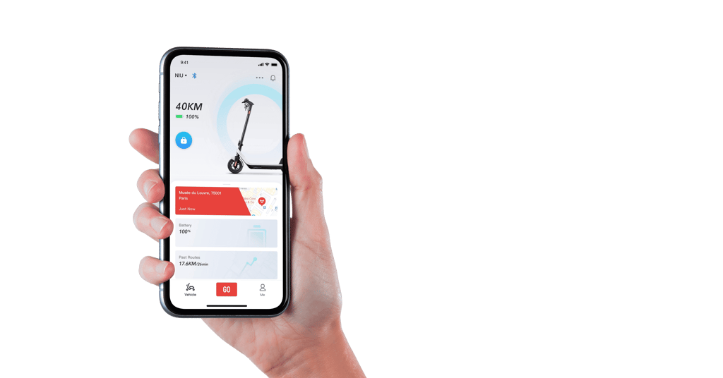 app de patinete electrico Niu KQi2