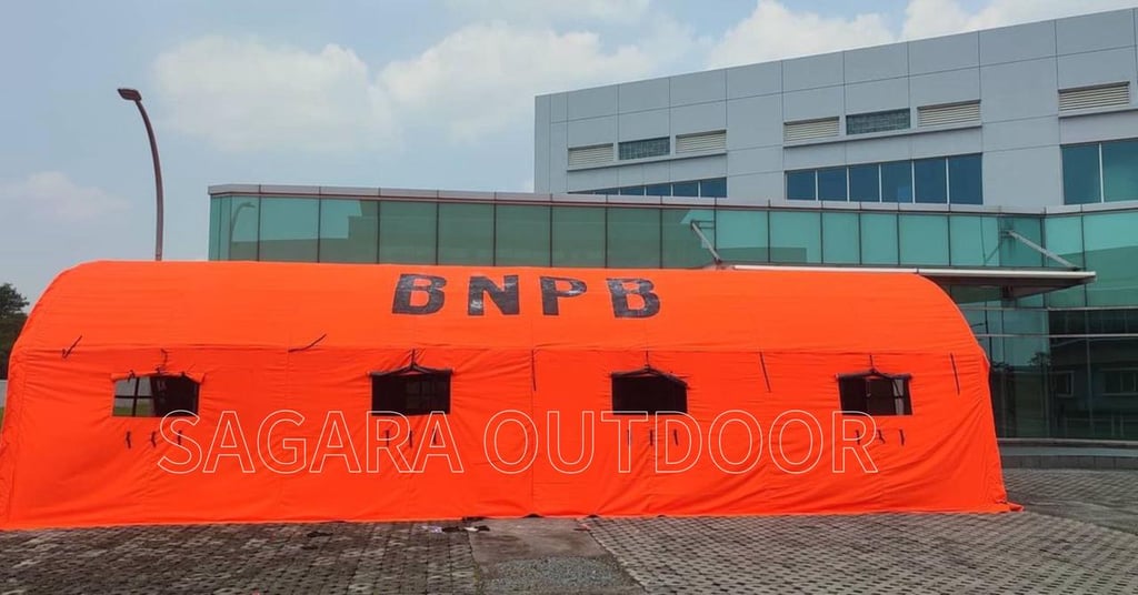 produsen tenda BNPB