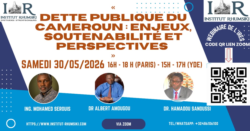 IRES - Webinaire : « dette publique du Cameroun : enjeux, soutenabilité et perspectives »