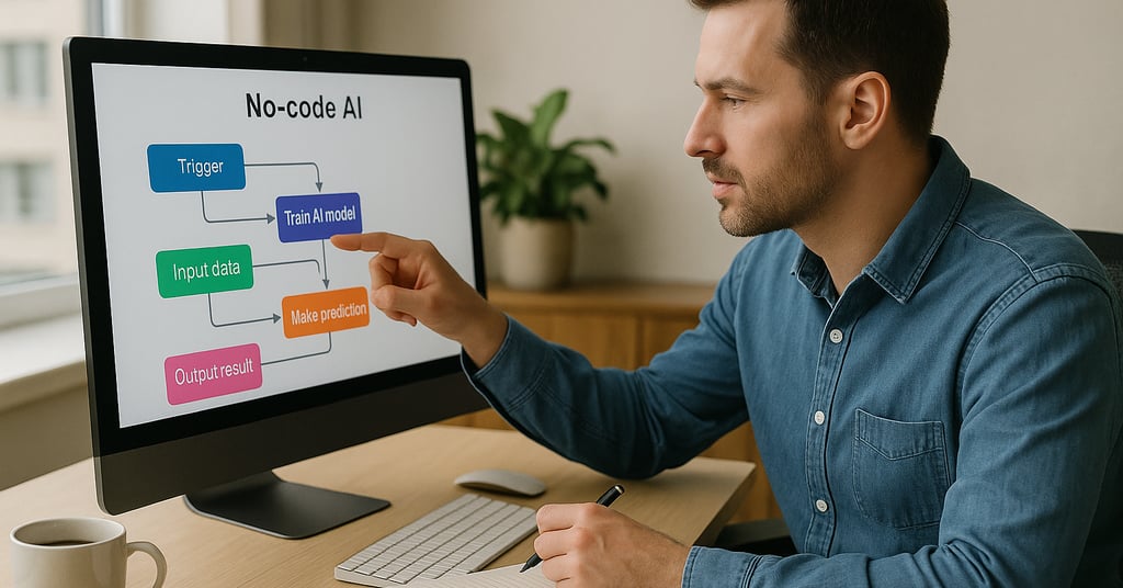 No code ai tools beeld