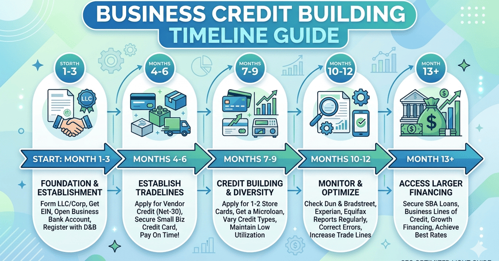 Business Credit Building Timeline Guide