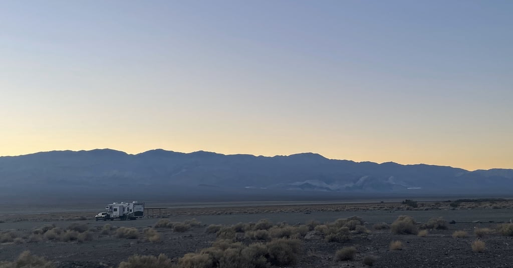 Abandoned ghost town in Death Valley desert representing clarity & focus in business growth strategy