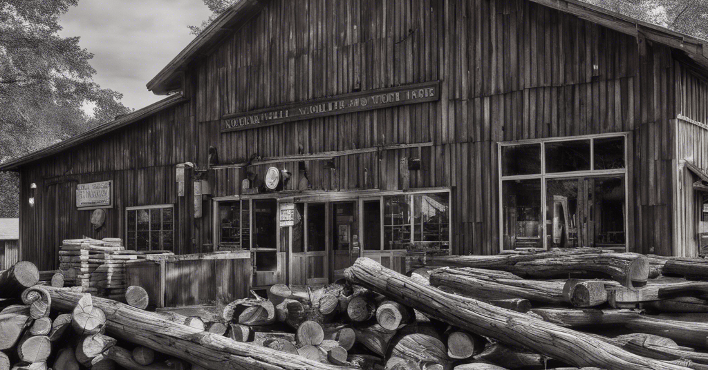 old logging mill