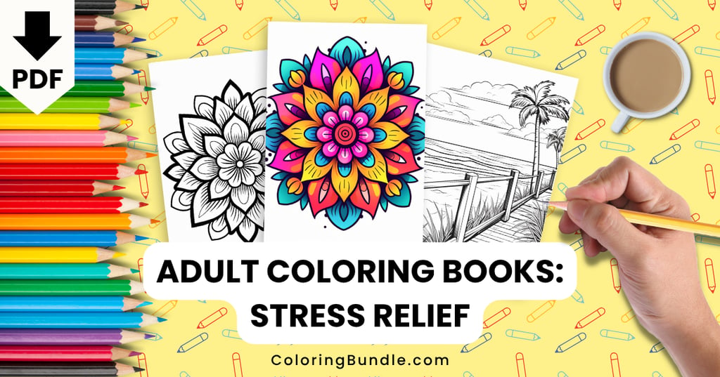adult coloring book