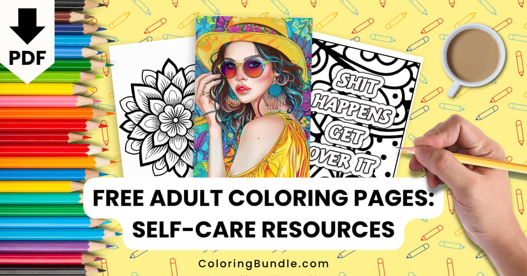 free adult coloring pages