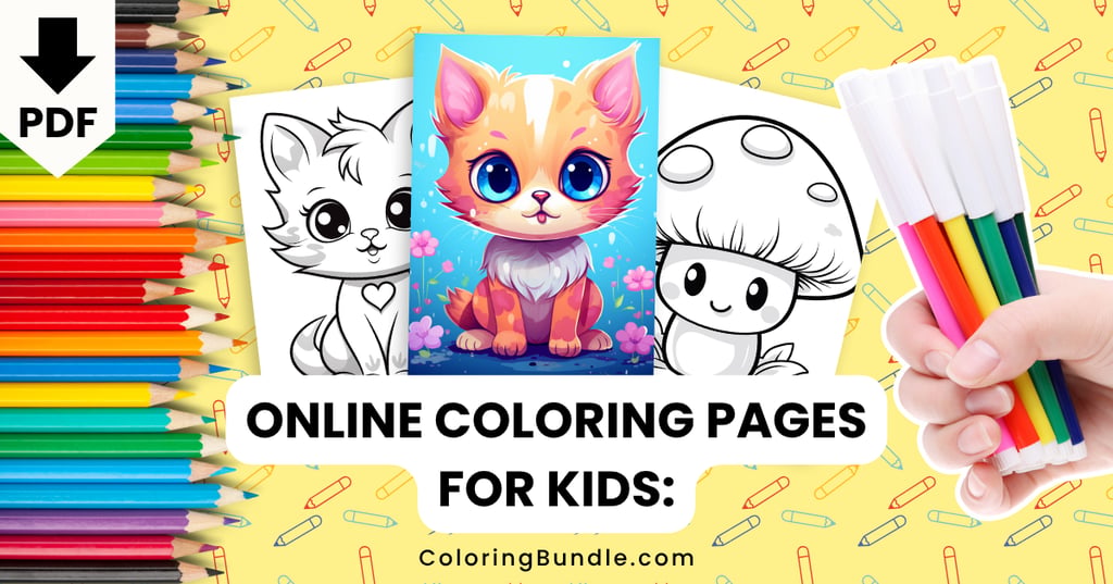 online coloring pages for kids
