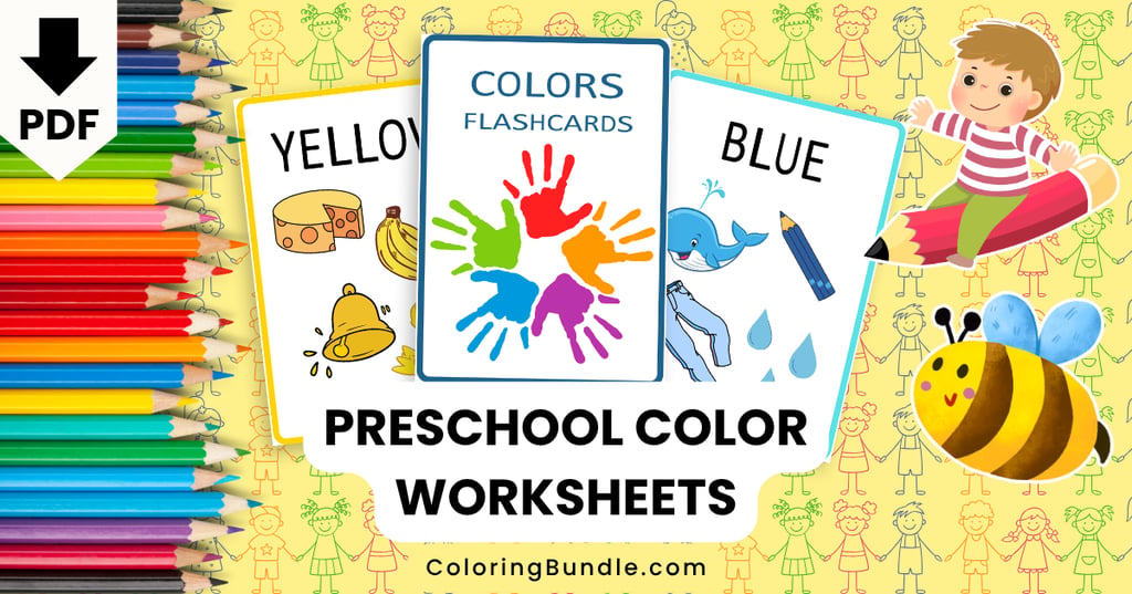 preschool color worksheets