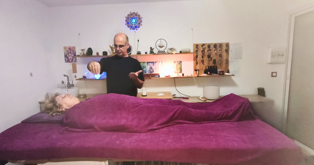 Séance de soins énergétiques avec Gérard Couzinier – Energy Terre Happy Lherm