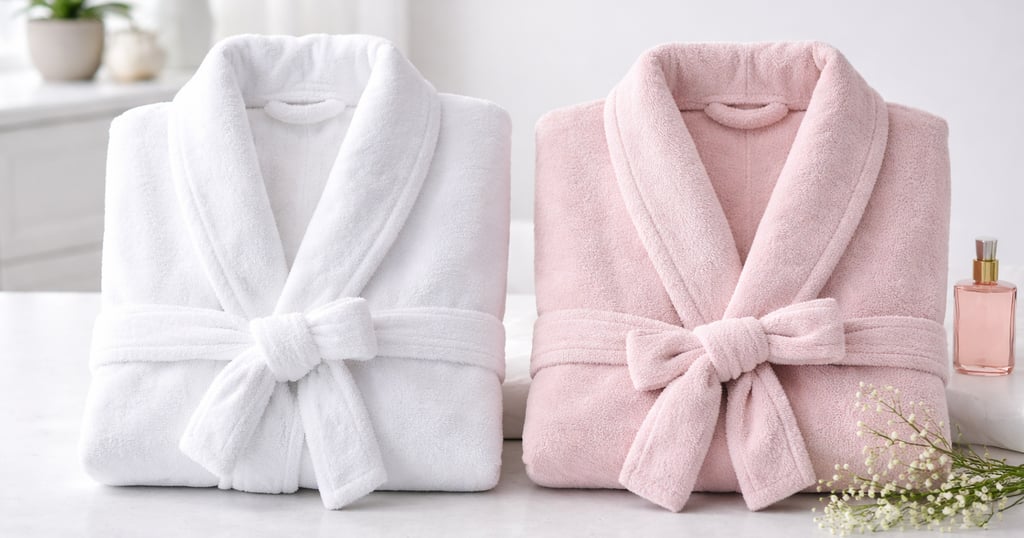 Hotel bathrobes export quality cotton