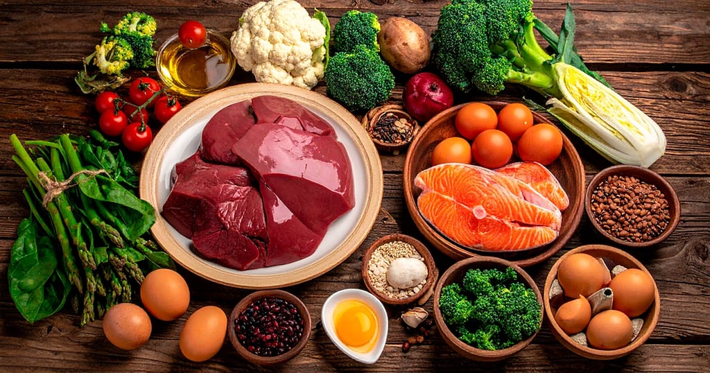 Alimentos que aportan colina, compuesto de importancia en la menopausia