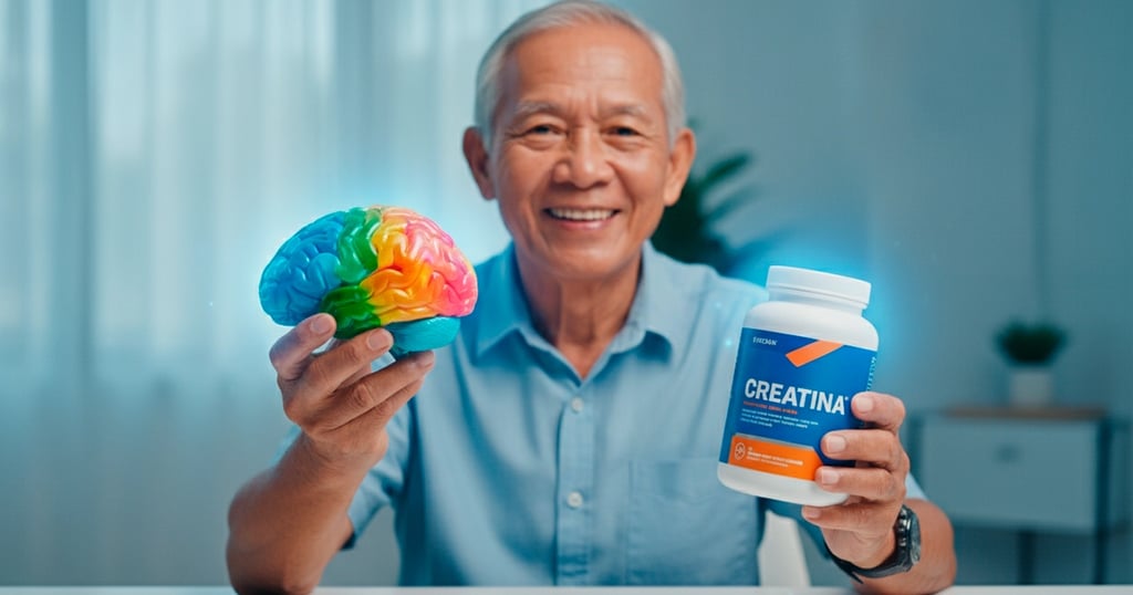 La creatina aporta energía, memoria y protección al cerebro, mejorando la cognición