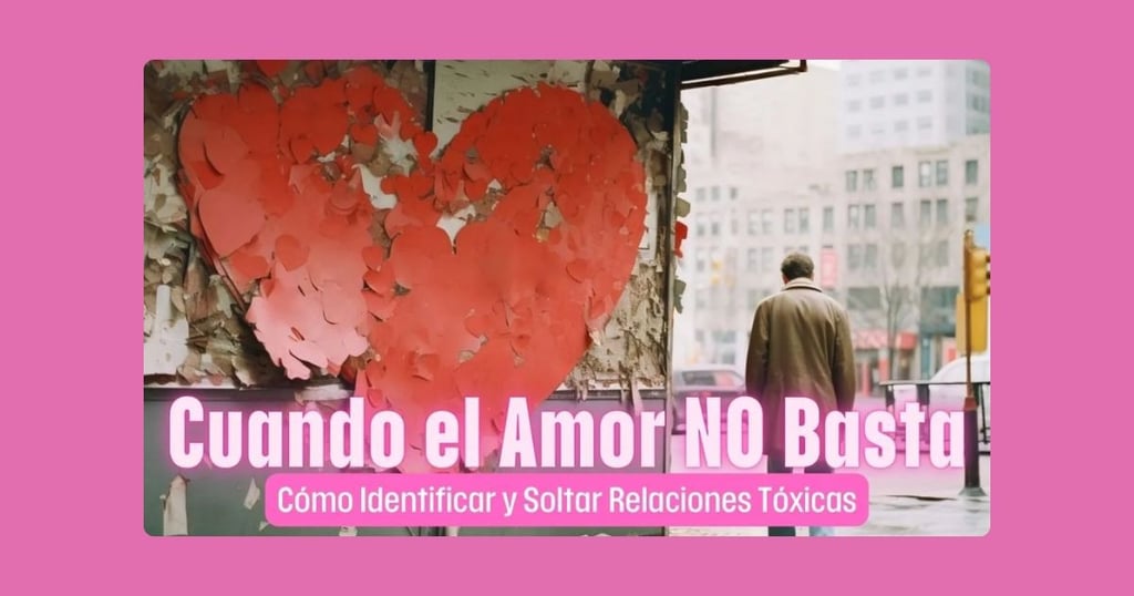 Cuando el Amor no Basta: Cómo Identificar y Soltar Relaciones Tóxicas