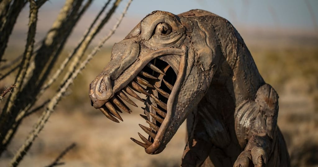 Tejido extraoral dinosaurios dientes