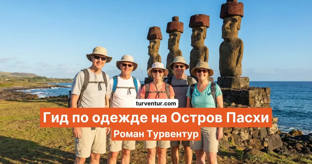 Гид по одежде на Остров Пасхи с русским гидом в Чили Роман Турвентур