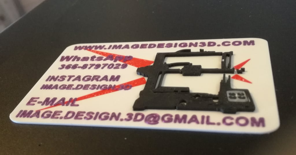 BIGLIETTO DA VISITA IN 3D