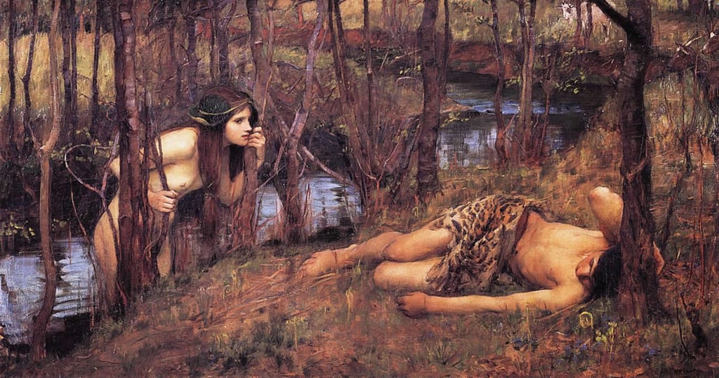 John William Waterhouse - A Naiad, 1893