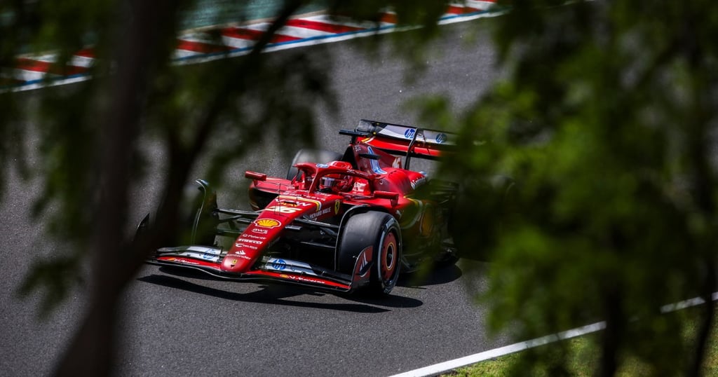 Charlesas Leclercas Ferrari