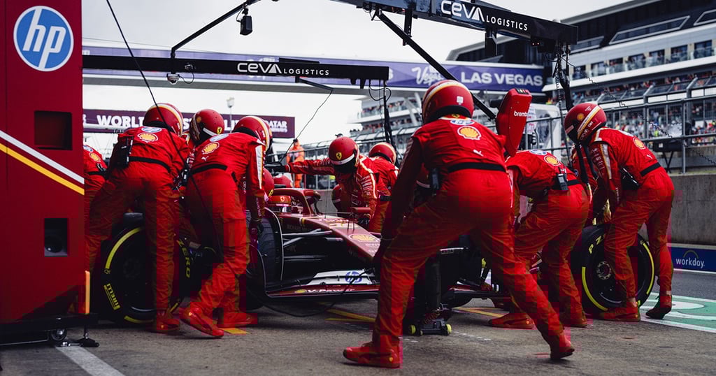 Charlesas Leclercas Ferrari
