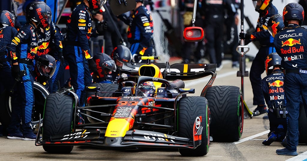 Sergio Perezas Red Bull