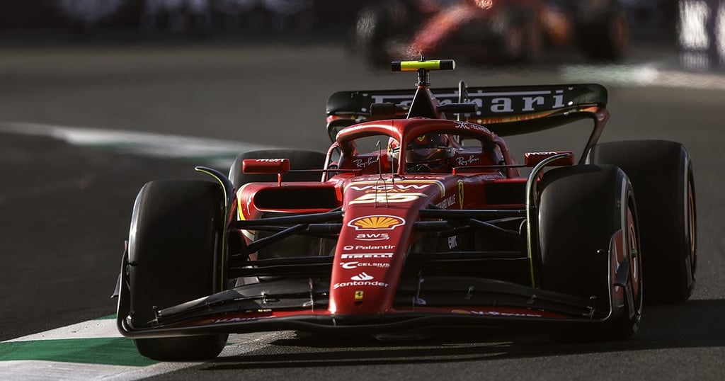 Carlosas Sainzas Ferrari