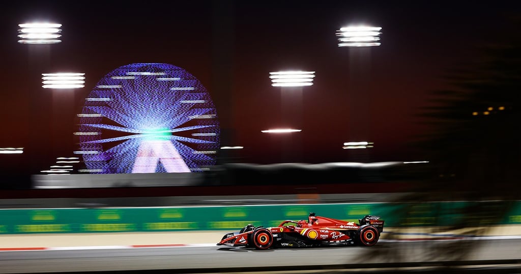 Charlesas Leclercas Ferrari Formulė-1