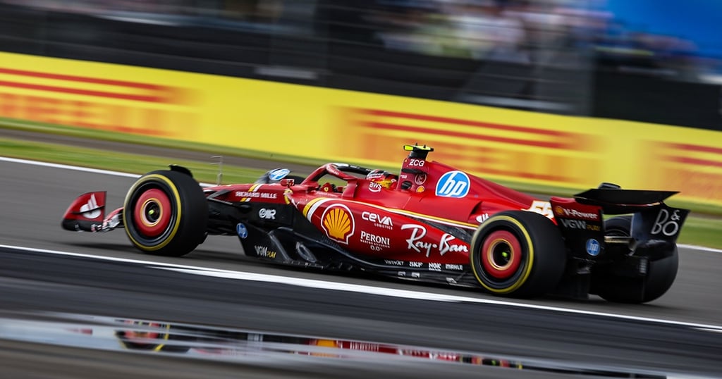 Carlosas Sainzas Ferrari