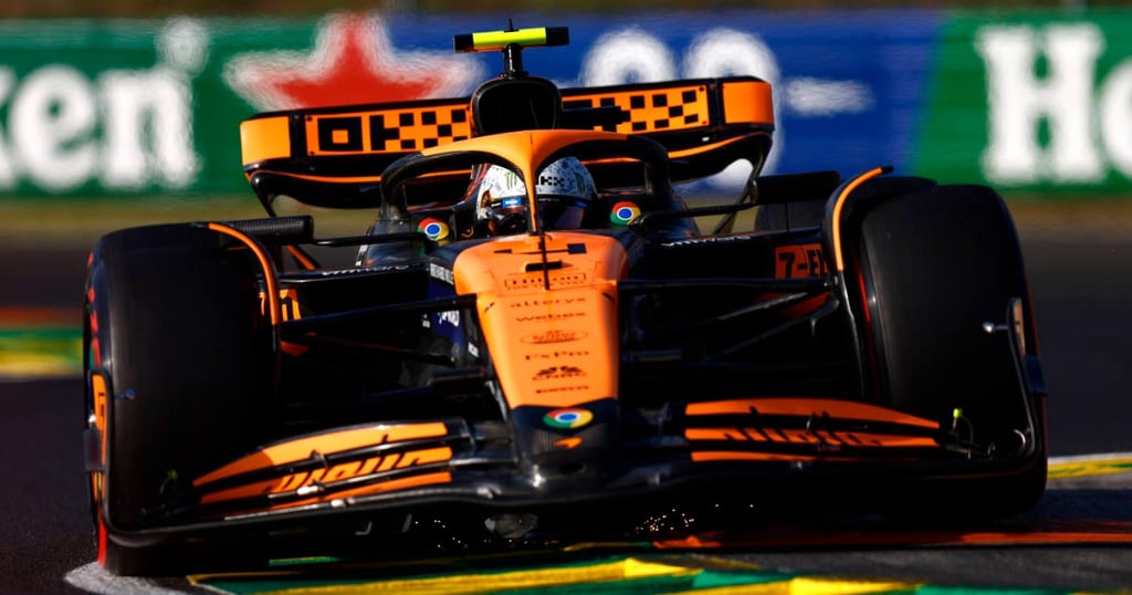Lando Norrisas McLaren