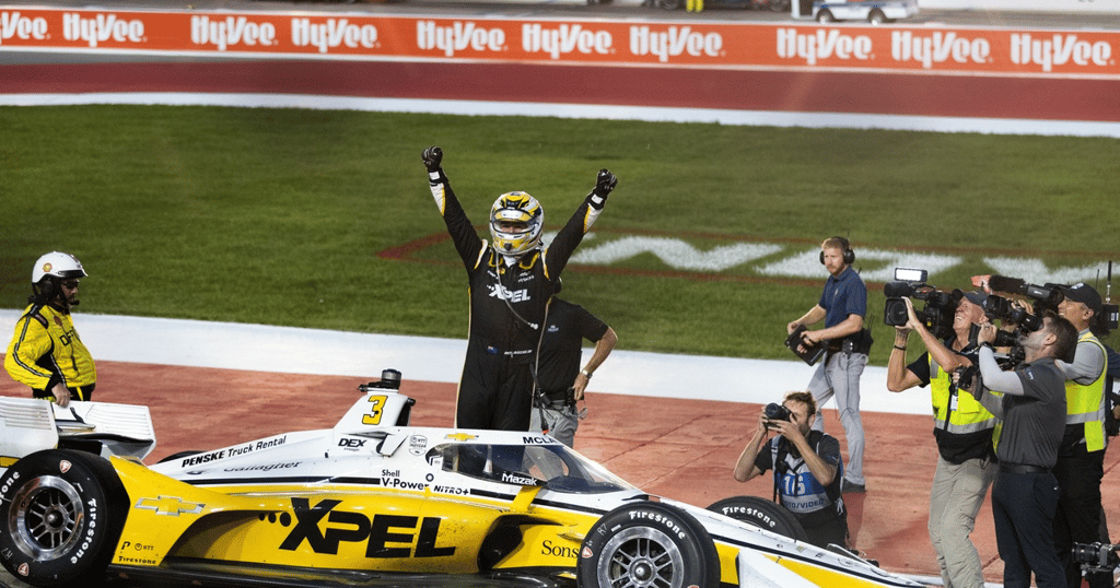 Scottas McLaughlinas IndyCar