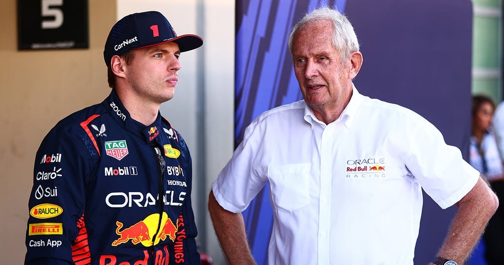 Maxas Verstappenas Helmutas Marko
