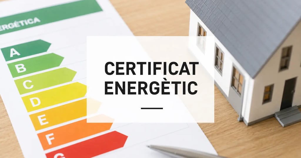 Certificats energètics per vendre o llogar pisos, cases i locals a Osona i vallès oriental