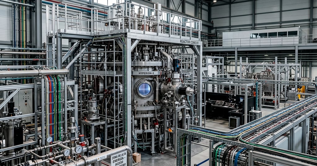 Energía nuclear en desarrollo con inversión tecnológica y futuro energético