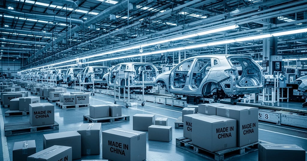 La guerra comercial entre China y Occidente se incrementa, México impondrá aranceles a autopartes