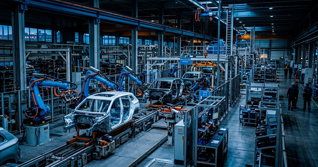 Industria automotriz enfrenta reestructuración por cambios tecnológicos y presión global