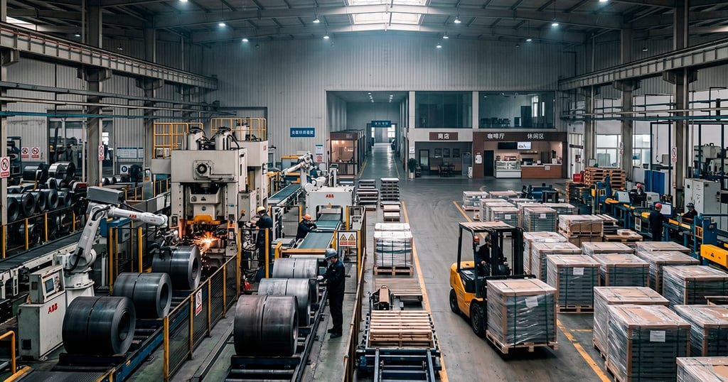 Industria, inflación y cadenas de suministro en escena económica de producción y consumo