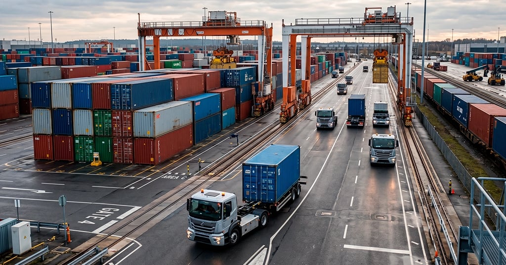 Logística automatizada mejora eficiencia y transporte en cadenas de suministro