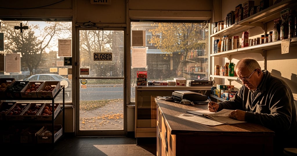 La confianza de las pequeñas empresas, en Estados Unidos, cayó por tercer mes consecutivo en octubre