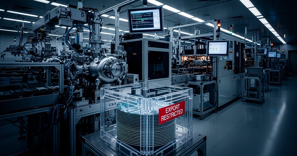 Las restricciones a las exportaciones de microchips avanzados a China está afectando a empresas