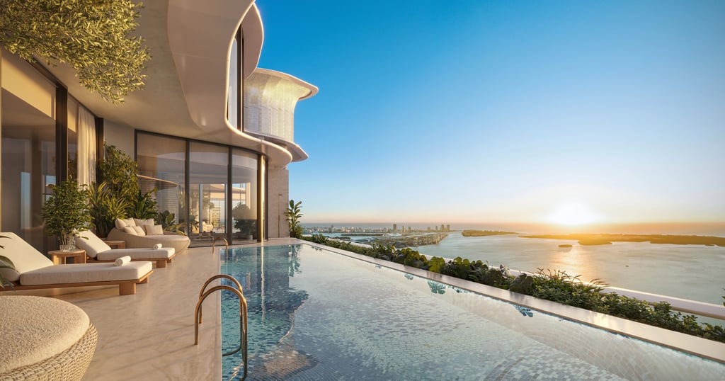 The Residences Mandarin Oriental Miami balcony view