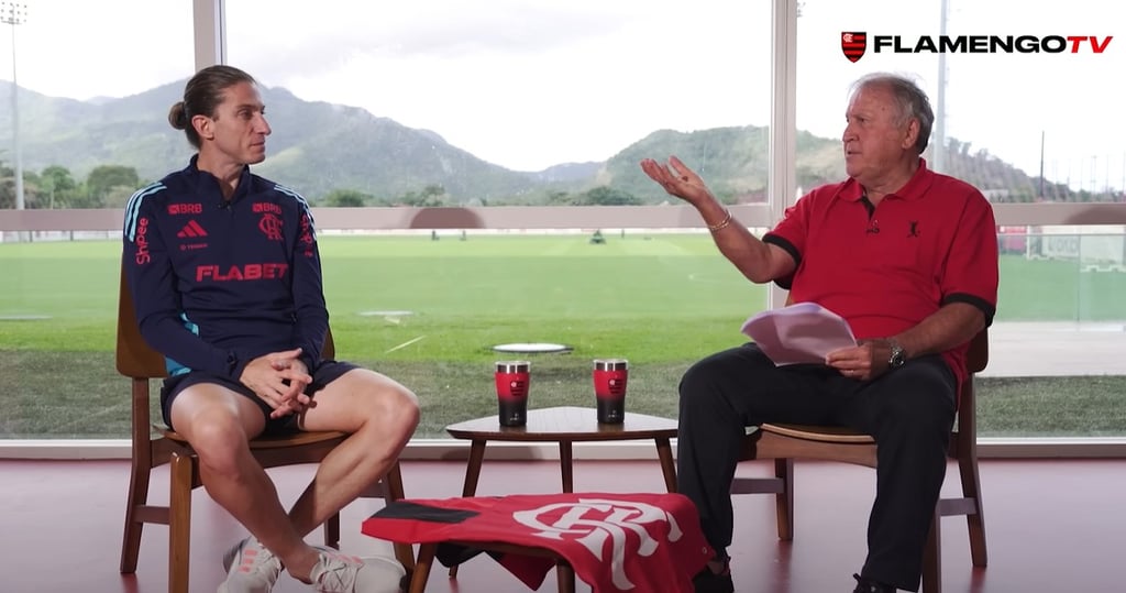 Resenha do Galinho recebe Filipe Luís, atual técnico do Flamengo, como seu primeiro convidado
